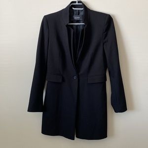 Zara long Black Blazer Jacket